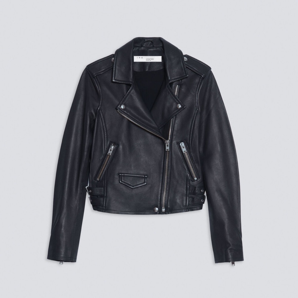 NWT IRO ASHVILLE LEATHER JACKET